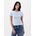 GAP Ребрести тениска с лого GAP GAP | Sin | ЖЕНИ | XXS