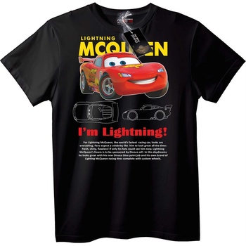 NOONEBRAND Тениска Lightning McQueen - M, White