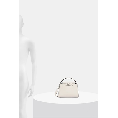 KARL LAGERFELD чанта crossbody дамска от кожа K/SIGNATURE (B3W30018)