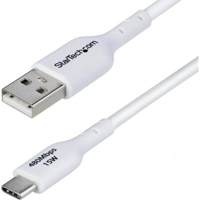 StarTech USB2AC2MNCWHE USB-A to USB-C Charging /Cord M/M 2m bílý