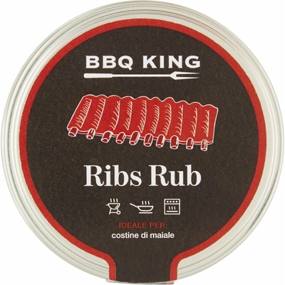 BBQ King korenie na rebierka 70g