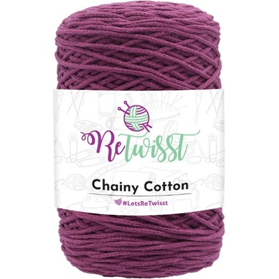 ReTwisst Chainy Cotton 28 purpurově fialová
