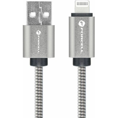 Forcell C236 USB-A na Lightning (2,4A 12W) 2m stříbrný