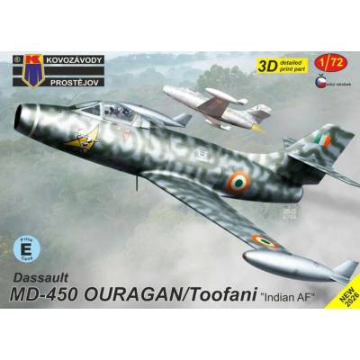 Kovozávody Prostějov Dassault MD.450 Toofani India 1:72