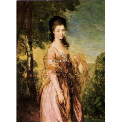 Reprodukce obrazu - Signora Lowndes Ston 1 deska 50x70
