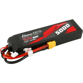 GENS ACE LiPo 3S 3S1P 60C XT60 Plug 11,1V 5000 mAh