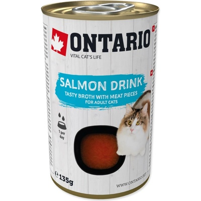Ontario Cat Drink Salmon 135 g