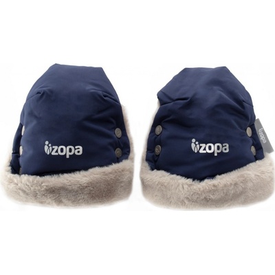 Zopa Zimní rukavice Fluffy Royal blue – Zboží Dáma
