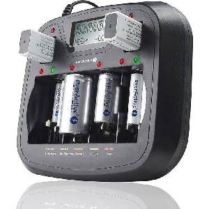 everActive Зарядно у-во Universal Charger NIMH R6, 03, 14, 20, 22 с микропроцесор NC900U EVERACTIVE (EVER-C-NC900U) Зарядно за батерии