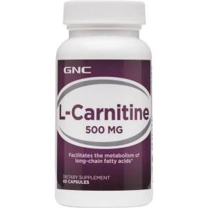 GNC L-Carnitine 500 mg [60 капсули]