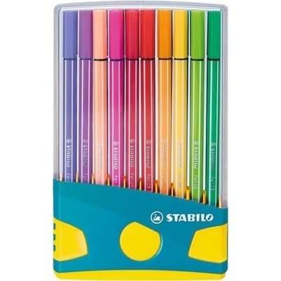 STABILO Pen 68 tyrkysová 20ks