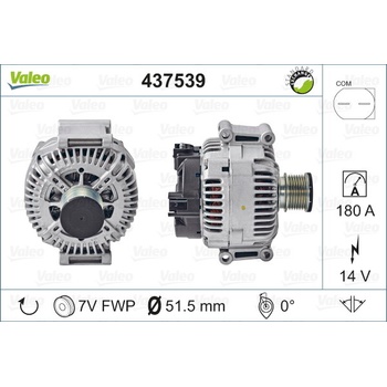 VALEO Alternátor 437539
