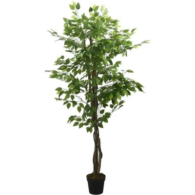 Umělý fíkus 378 listů 80 cm zelený - Default Title