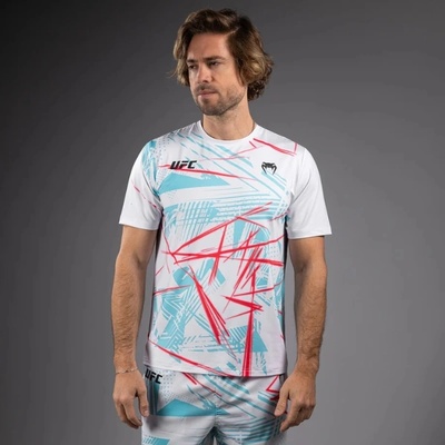 UFC, VENUM Тениска UFC Fusion By Venum Miami Edition Fight Week Men’s Dry-Tech T-Shirt - White - S