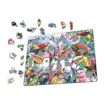 Morten larsen Ukladanka Cheerful birds of the world Maxi