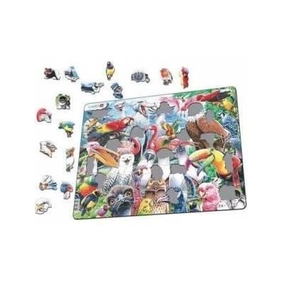 Morten larsen Ukladanka Cheerful birds of the world Maxi