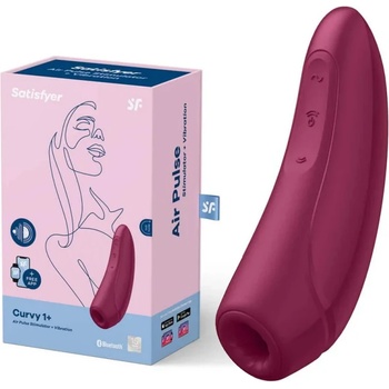 Клитор стимулатор, контролиран с приложение - Curvy 1+ Rose Red (SATISFY169)