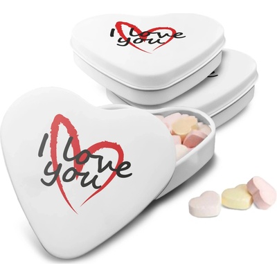 Sablio Cukríky I Love you srdce 40 g