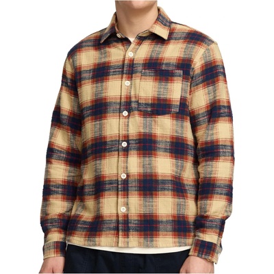 Revolution Мъжка риза с копчета Revolution Loose Shirt - Navy (033-2406-0213)