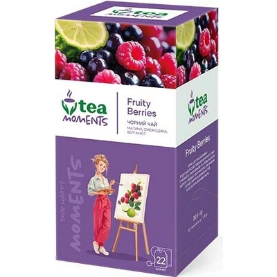 Tea Moments Čaj Fruity Berries 22 sáčků