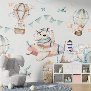 Art Gift Decor Фототапет - Мечето пилот