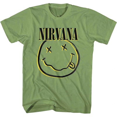 Nirvana Inverse Happy Face Green S Риза (NIRVTS13MGR01)