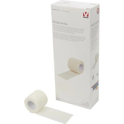 Vet-Flex 5cm x 4,5m biele Kruuse 1 ks