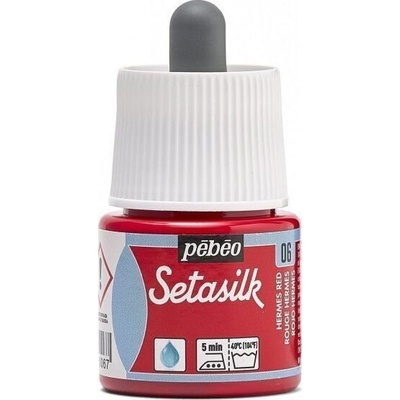 Pébéo Setasilk Копринена боя 06 Hermes Red 45 ml 1 бр (69.4006)