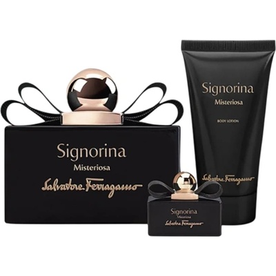 Salvatore Ferragamo Signorina Misteriosa подаръчен комплект за жени EDP 50 ml + EDP 5 ml + лосион 50 ml
