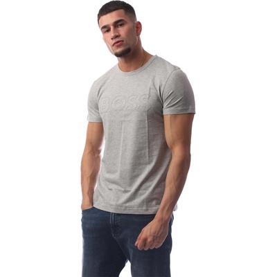 Boss Тениска Boss Men's Teebo Regular Fit T-Shirt - Pastel Grey
