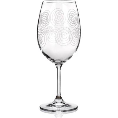 Maison Forine Pohár na červené víno Leona Deco 4 x 430 ml