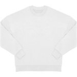 B&C Collection influence crew / Унисекс суитшърт с овърсайз дизайн, изработен от плътен памук - бял s (01ic0100101)