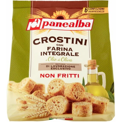 Panealba tradičné chrumkavé chlebíčky z celozrnnej múky 168g
