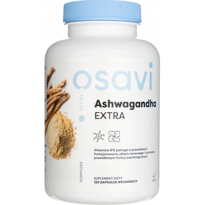 Osavi Ashwagandha Extra 400 mg 120 vegan kapsúl