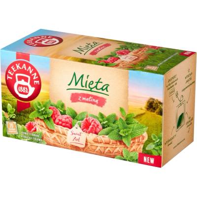 Teekanne Mäta s malinou 20 x 1,5 g