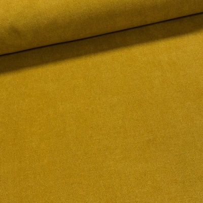 Potahová látka ASTON 08 tmavě žlutá, šířka 140cm (látka v metráži)