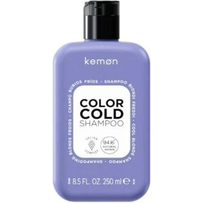 Kemon Color Cold Shampoo tónovací šampon pre neutralizáciu žltých tónov 250 ml