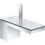 Hansgrohe MyEdition - Смесител за мивка с Push-Open изпразнител, хром/огледално стъкло 47010000 (47010000)