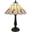 Brilagi - Витражна настолна лампа в стил Tiffany FOLIA 2xE27/60W/230V (BG4355)