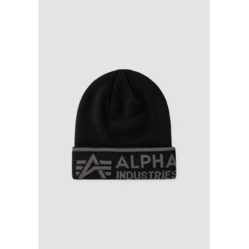 Alpha Industries čepice AI Beanie black/greyblack