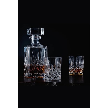 Nachtmann Гарафа за уиски с чаши Nachtmann Noblesse Whisky 700 ml (3 броя) в прозрачен цвят (91899)