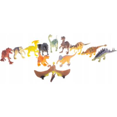 Kruzzel 23434 Dinosaury sada figúrok 12 ks