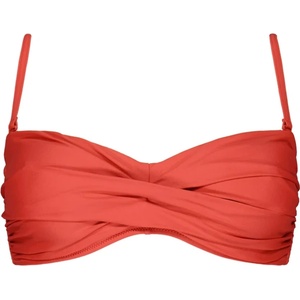 Barts Дамско бикини горнище Barts Women's Kelli Twisted Bandeau Bikini top - Coral - размер 42 (EU) (150-6457-0114)