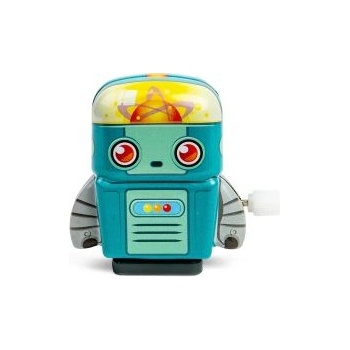 Bigjigs Toys Мини роботи с механизъм за навиване (синьо-зелено) (SYMTRA_BB)