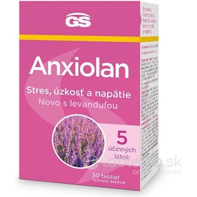 GS Anxiolan s levanduľou 30 tabliet