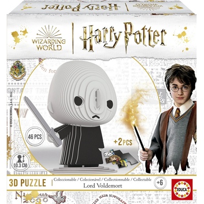 EDUCA 3D puzzle Harry Potter: Lord Voldemort 46 ks