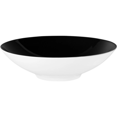 Seltmann Weiden Fashion Glamorous Black Hluboký a těstovinový talíř 20 cm