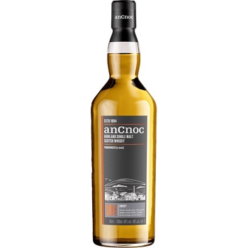 anCnoc Old Peated 10 YO - малцово шотландско уиски 700ml
