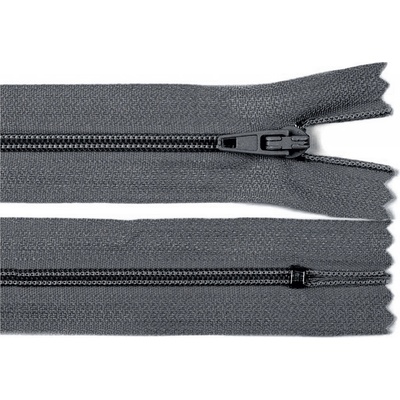 Stoklasa Spirálový zip No 3 délka 12 cm autolock Balení: 1 ks, Varianta: 312 šedá tmavá 312 šedá tmavá