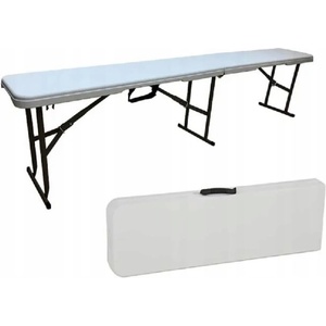 Bestent Сгъваема пейка 180cm 2pcs (Ławka Cateringowa 180 biała)
